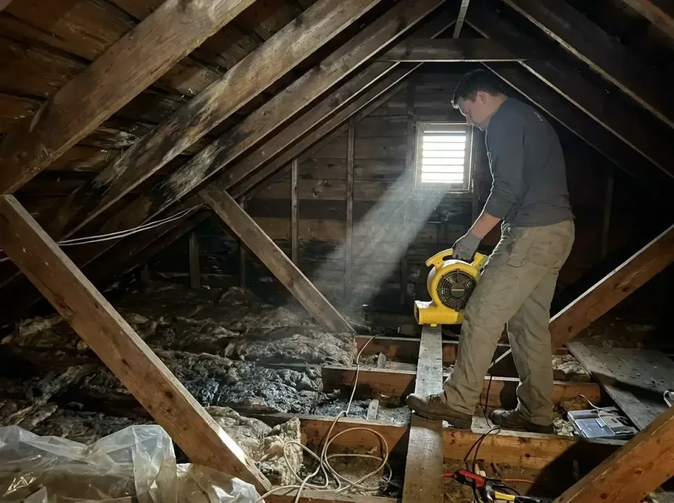 attic-water-damage-drying-proc-007 — frequently asked questions, Emergency Water Extraction & 24/7 Flood Response in Magee,…